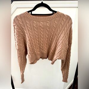 Women’s cropped sweater